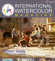 5-page-featured-artist-on-International-Watercolor-Magazine